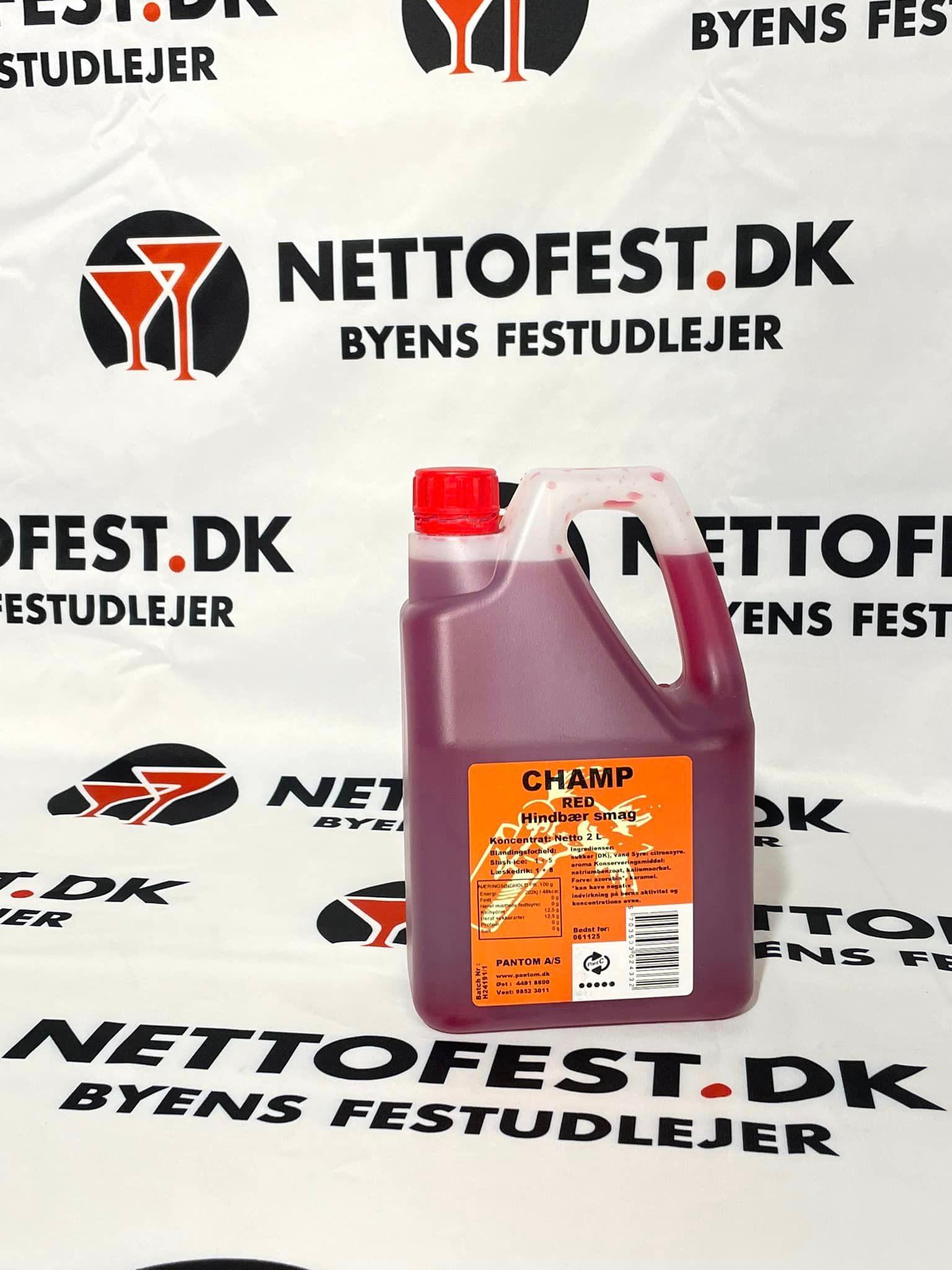 2L Hindbær saft koncentrat