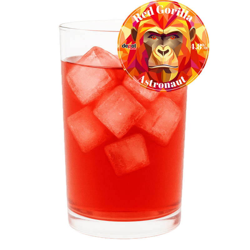 Eight shirts arranged on table in black, olive, grey, blue, white, red, mustard, and green.