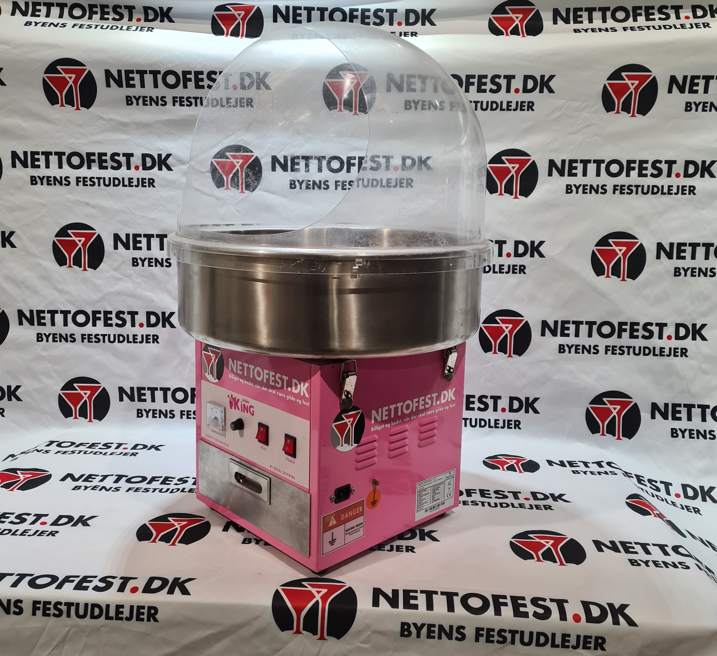 Slushicemaskine 2 kamre + Candyfloss thumbnail 2